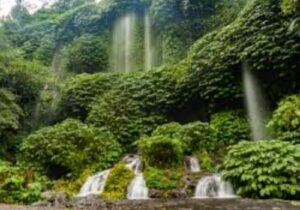 air terjun benang kelambu