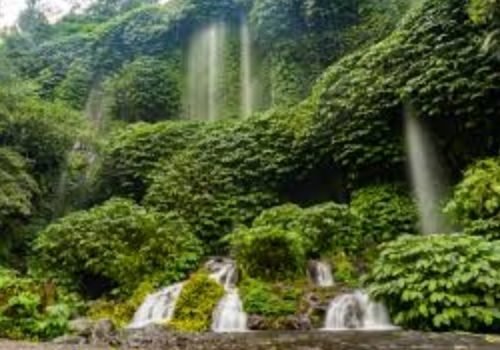 air terjun benang kelambu